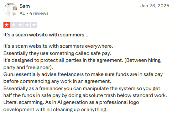 is guru.com legit
