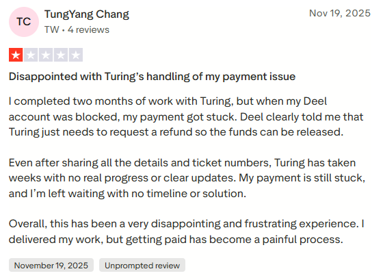 turing review
